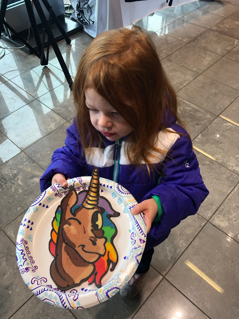 Illustration for article titled I was invited to the new BMW X5 preview, but instead I got Unicorn pancakes.